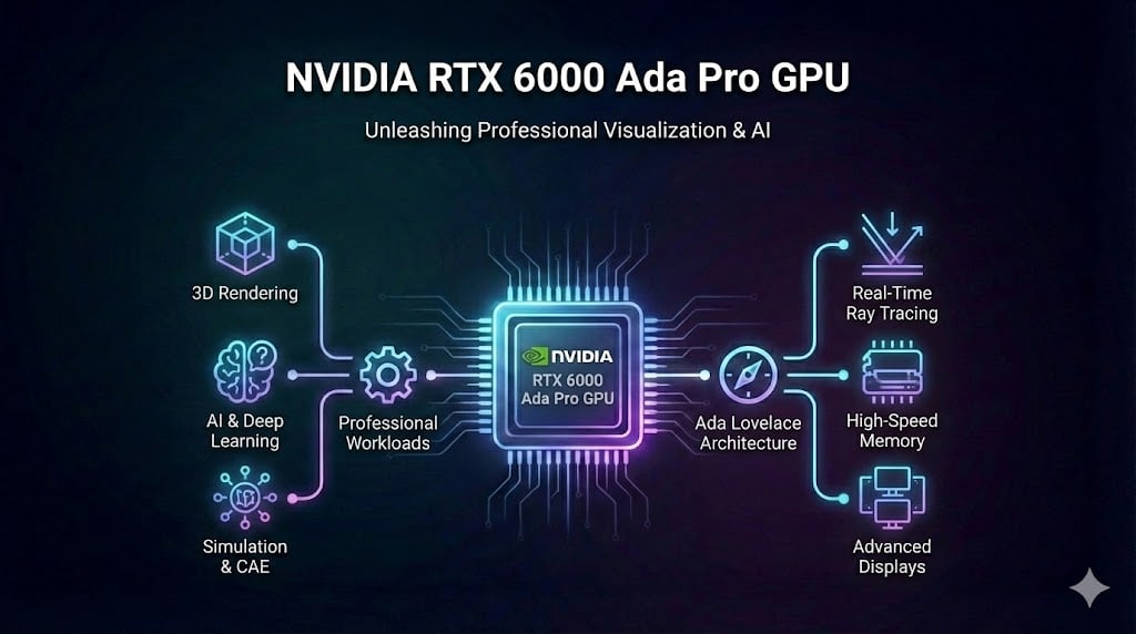 NVIDIA RTX 6000 Ada Pro GPU Guide: Use Cases, Benchmarks & Buying Tips